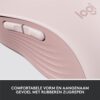 Logitech Signature M650 | Draadloze Muis | Rechtshandig | RF + Bluetooth | 2000 DPI | Roze - 11