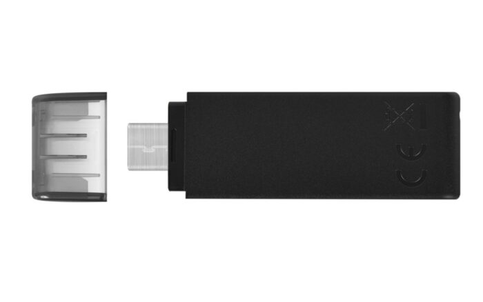 Kingston DataTraveler 70 | 64GB USB-C 3.2 Flash Drive | Zwart - 5 Kingston DataTraveler 70 | 64GB USB-C 3.2 Flash Drive | Zwart - 5