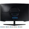 Samsung Odyssey G5 G55C 32" | 2560x1440 QHD VA | 165Hz | 1ms | 1000R Curved | FreeSync Premium | HDR10 | Gaming Monitor - 15