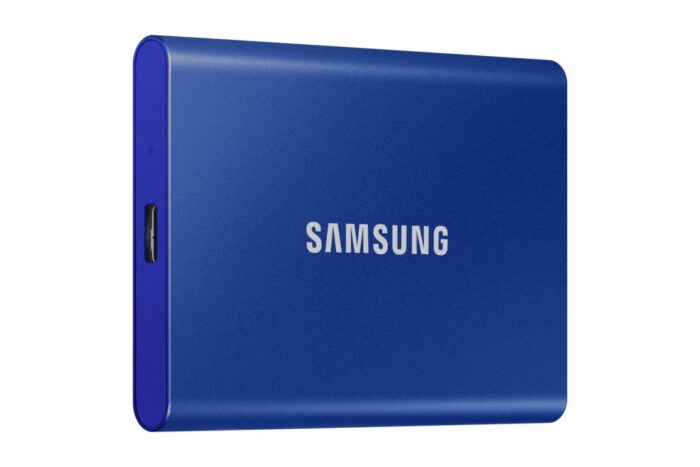 Samsung T7 | Externe SSD | 2TB | USB 3.2 Gen2 | 1.050MB/s Lezen | 1.000MB/s Schrijven | Blauw - 1 Samsung T7 | Externe SSD | 2TB | USB 3.2 Gen2 | 1.050MB/s Lezen | 1.000MB/s Schrijven | Blauw - 1