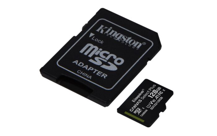 Kingston Canvas Select Plus | MicroSDXC | 128GB | Class 10 | UHS-I U1 - 3 Kingston Canvas Select Plus | MicroSDXC | 128GB | Class 10 | UHS-I U1 - 3