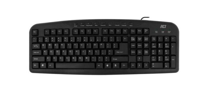 ACT AC5400 | Toetsenbord | USB | QWERTY US | Zwart - 0