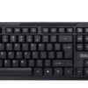 QWARE Wired Keyboard Liverpool Zwart - 0