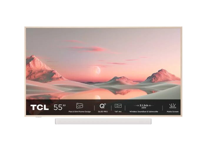 TCL NXTFRAME 55A300PRO | 55" 4K Ultra HD QLED Smart TV | Google TV | Inclusief Soundbar & Subwoofer | Dolby Vision IQ | 120Hz - 4 TCL NXTFRAME 55A300PRO | 55" 4K Ultra HD QLED Smart TV | Google TV | Inclusief Soundbar & Subwoofer | Dolby Vision IQ | 120Hz - 4