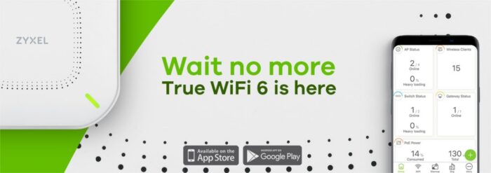 Zyxel Nebula NWA110AX | WiFi 6 Indoor Access Point | 1775 Mbit/s | PoE+ / 12 V DC | Inclusief Montagebeugel - 7 Zyxel Nebula NWA110AX | WiFi 6 Indoor Access Point | 1775 Mbit/s | PoE+ / 12 V DC | Inclusief Montagebeugel - 7