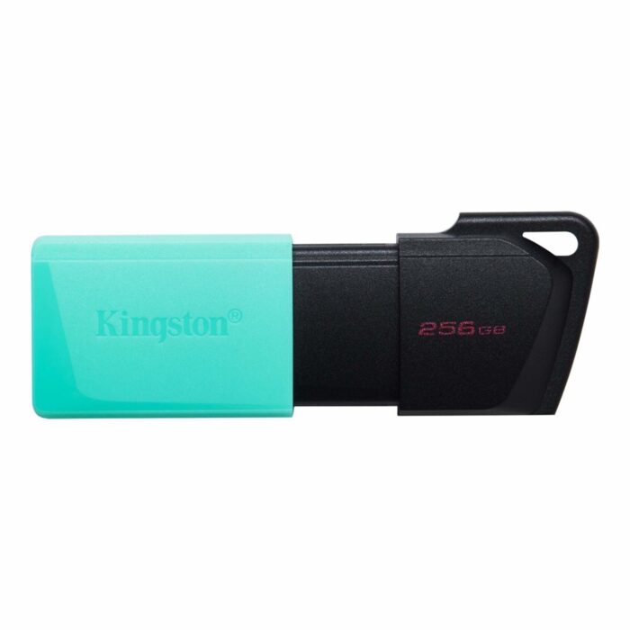 Kingston DataTraveler Exodia M | 256GB USB-A 3.2 Flash Drive | Zwart/Turkoois - 0 Kingston DataTraveler Exodia M | 256GB USB-A 3.2 Flash Drive | Zwart/Turkoois - 0