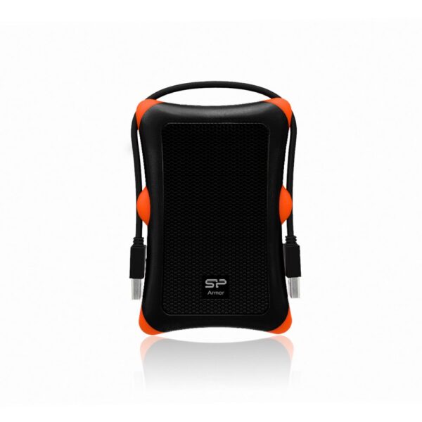 Silicon Power Rugged Armor Externe Harde Schijf | 1TB | USB 3.2 | Zwart