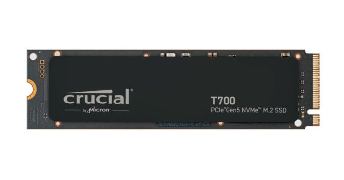 Crucial T700 | 4TB NVMe SSD | M.2 | Gen5 | 12.400MB/s Lezen | 11.800MB/s Schrijven | OPEN BOX - 0