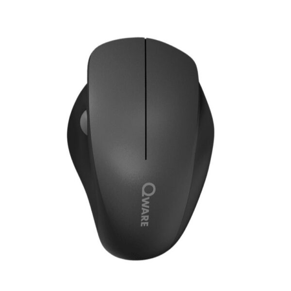 Qware Luton | Draadloze Muis | Rechtshandig | RF | 1600 DPI | Zwart