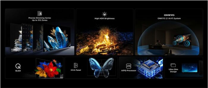 TCL 50C6KS | 50" 4K Ultra HD Mini LED Smart TV | Google TV | Dolby Vision | 60Hz (2025) - 2 TCL 50C6KS | 50" 4K Ultra HD Mini LED Smart TV | Google TV | Dolby Vision | 60Hz (2025) - 2