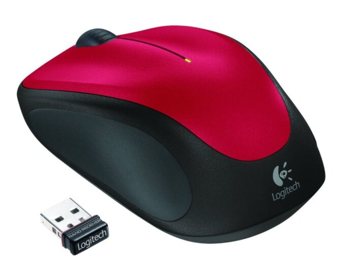 Logitech M235 | Draadloze Muis | Links- en Rechtshandig | RF | 1000 DPI | Rood/Zwart - 0 Logitech M235 | Draadloze Muis | Links- en Rechtshandig | RF | 1000 DPI | Rood/Zwart - 0
