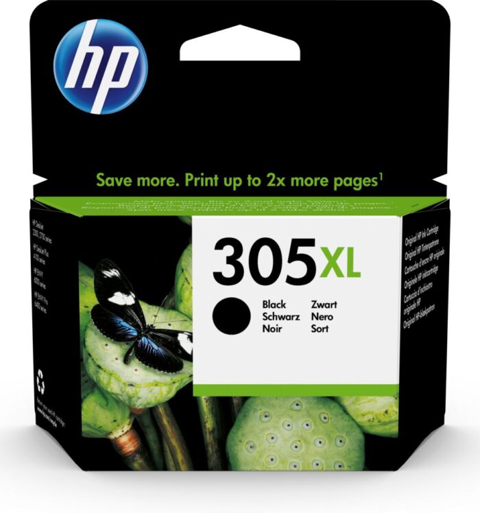 HP 305XL | Originele High-Capacity Zwarte Inktcartridge - 0 HP 305XL | Originele High-Capacity Zwarte Inktcartridge - 0
