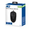 ACT AC5005 | Bedrade Muis | Links- en Rechtshandig | USB-A | 1000 DPI | Zwart - 3