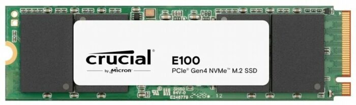 Crucial E100 | 1TB NVMe SSD | M.2 Gen4 | 5.000MB/s Lezen | 4.500MB/s Schrijven - 0 Crucial E100 | 1TB NVMe SSD | M.2 Gen4 | 5.000MB/s Lezen | 4.500MB/s Schrijven - 0