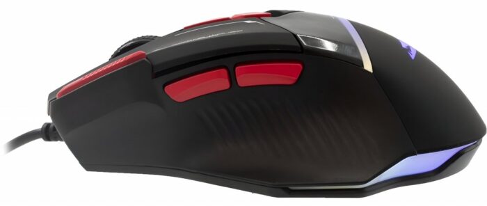 Baracuda MANTA RGB | Bekabelde Gaming Muis | Rechtshandig | USB-A | 12800 DPI | Zwart - 2 Baracuda MANTA RGB | Bekabelde Gaming Muis | Rechtshandig | USB-A | 12800 DPI | Zwart - 2