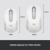 Logitech Signature M650 | Draadloze Muis | Rechtshandig | RF + Bluetooth | 2000 DPI | Wit - 12