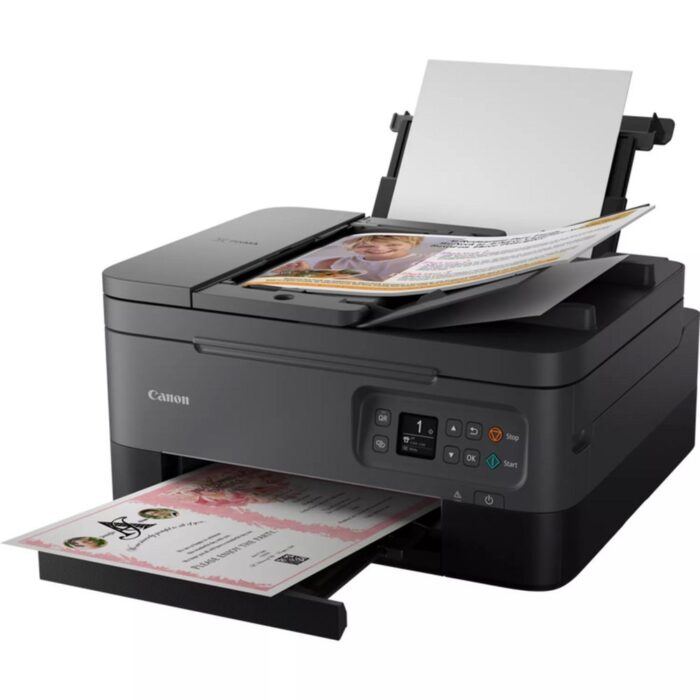 Canon PIXMA TS7450i | All-in-One Inkjetprinter | Kleur | A4 | 4800 × 1200 dpi | Wi-Fi | ADF - 2 Canon PIXMA TS7450i | All-in-One Inkjetprinter | Kleur | A4 | 4800 × 1200 dpi | Wi-Fi | ADF - 2