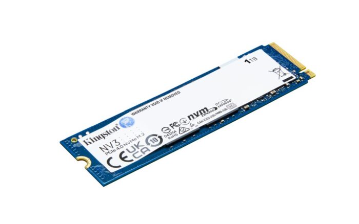 Kingston NV3 | 1TB NVMe SSD | M.2 | Gen4 | 6.000MB/s Lezen | 4.000MB/s Schrijven - 0