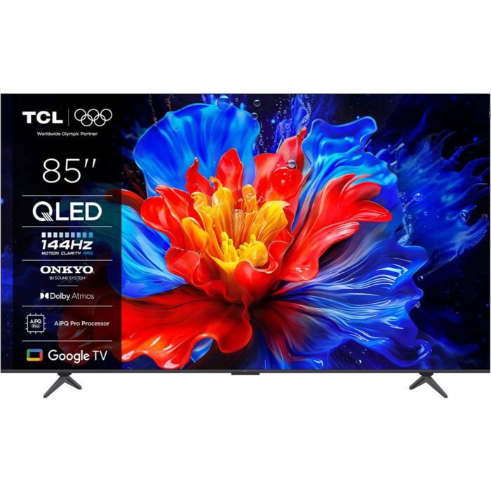 TCL 85P8K | 85" 4K Ultra HD QLED DLED Smart TV | Google TV | Dolby Vision | 144Hz (2025) - 0