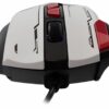 Baracuda MANTA RGB | Bekabelde Gaming Muis | Rechtshandig | USB-A | 12800 DPI | Wit - 1