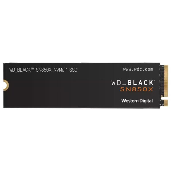 Western Digital Black SN850X | 2TB NVMe SSD | M.2 Gen4 | 7.300MB/s Lezen | 6.600MB/s Schrijven