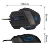 ACT AC5000 | Bedrade Gaming Muis | Rechtshandig | USB-A | 3200 DPI | Zwart - 1