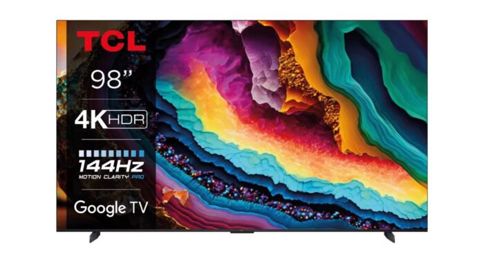 TCL 98P749 | 98'' Ultra HD 4K | LED Smart TV | Wifi | Google TV | HDR10+ | 144Hz - 0
