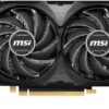 MSI GeForce RTX 4060 Ti VENTUS 2X BLACK OC | 8GB GDDR6 VRAM | Videokaart | GPU | Nvidia - 0