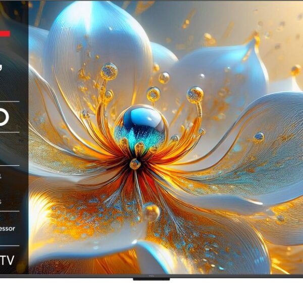 TCL 65T8C | 65" 4K Ultra HD QLED Smart TV | 120Hz | Google TV + Wifi | Dolby Vision | HDMI 2.1 (2025)
