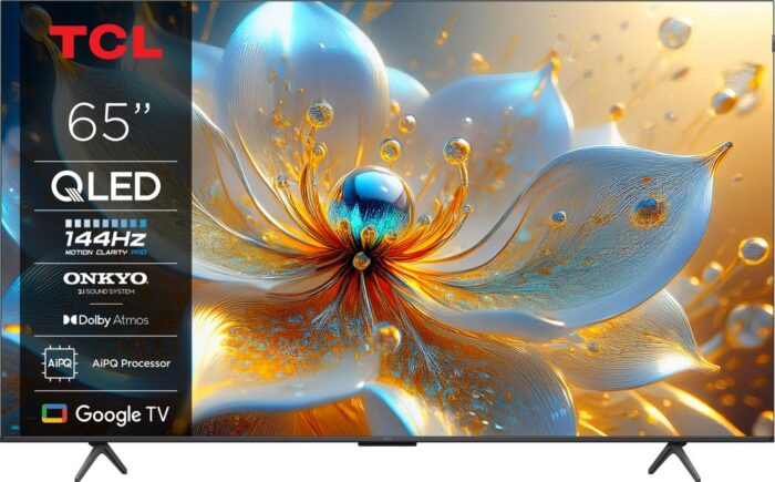 TCL 65T8C | 65" 4K Ultra HD QLED Smart TV | 120Hz | Google TV + Wifi | Dolby Vision | HDMI 2.1 (2025) - 0