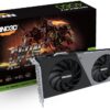 Inno3D GeForce RTX 4060 Twin X2 OC | 8GB GDDR6 VRAM | Videokaart | GPU | Nvidia - 0
