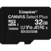 Kingston Canvas Select Plus | MicroSDHC | 32GB | Class 10 | UHS-I U1 - 0