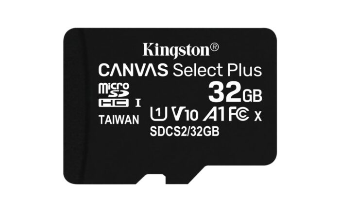 Kingston Canvas Select Plus | MicroSDHC | 32GB | Class 10 | UHS-I U1 - 0 Kingston Canvas Select Plus | MicroSDHC | 32GB | Class 10 | UHS-I U1 - 0