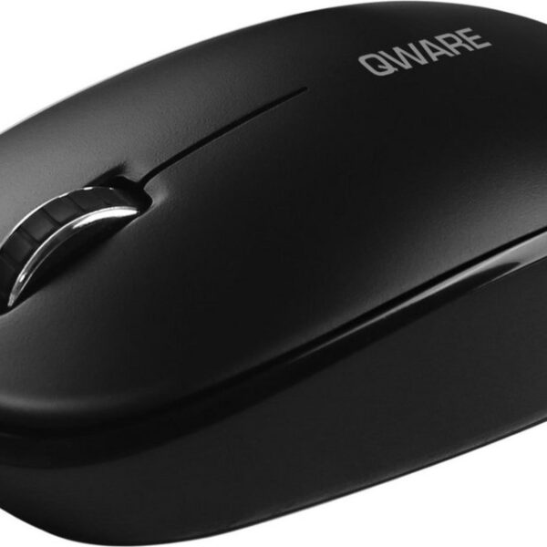 QWARE Wireless Mouse Bristol Zwart