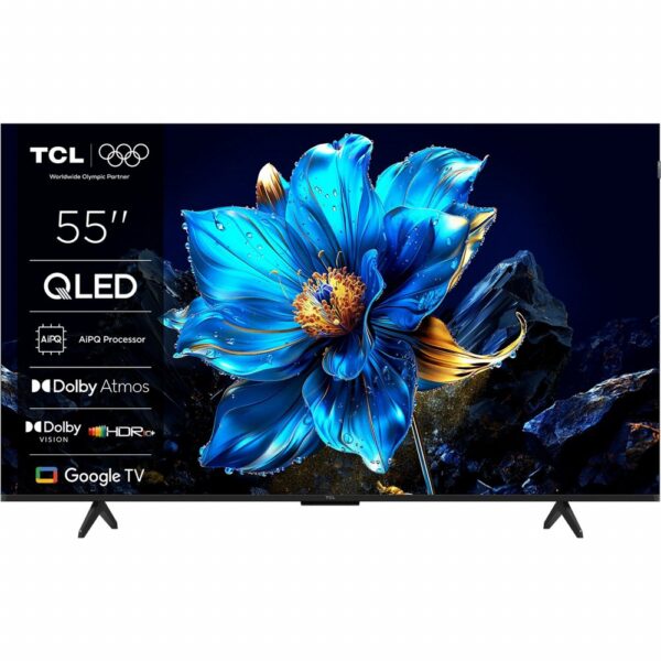 TCL 55P7K | 55" 4K Ultra HD QLED Smart TV | Google TV | Dolby Vision & HDR10 | 60Hz (2025)