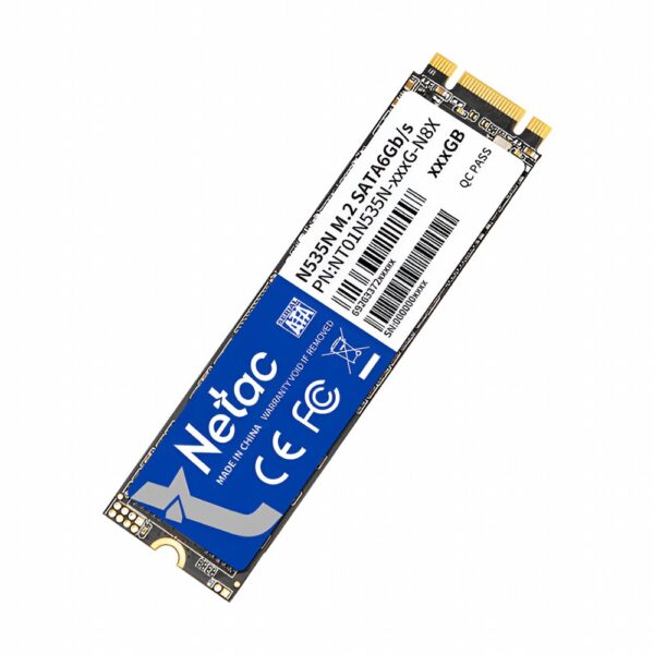 Netac | 128GB SATA SSD | mSATA | 530MB/s | BULK
