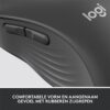Logitech Signature M650 for Business | Draadloze Muis | Rechtshandig | RF + Bluetooth | 4000 DPI | Grafiet - 12