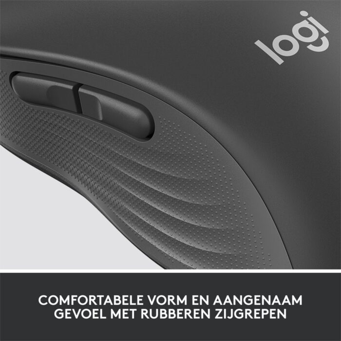 Logitech Signature M650 for Business | Draadloze Muis | Rechtshandig | RF + Bluetooth | 4000 DPI | Grafiet - 12 Logitech Signature M650 for Business | Draadloze Muis | Rechtshandig | RF + Bluetooth | 4000 DPI | Grafiet - 12