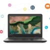 Lenovo 300e Convertible Chromebook | 11,6'' HD Touch IPS | Intel N4020 | 4GB RAM | 32GB Flash | Renewed - 0