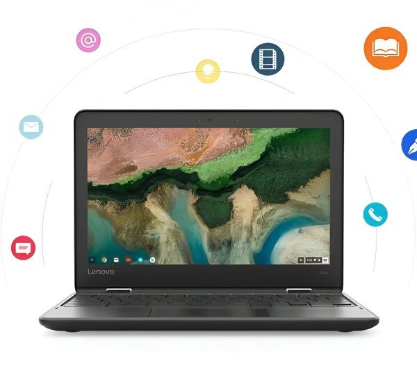 Lenovo 300e 11,6'' Convertible Chromebook Renewed 4GB RAM 32GB Flash