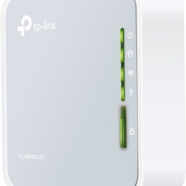 TP-Link TL-WR902AC | WiFi 5 Mini Router | Draadloos Dual-band (2,4 GHz / 5 GHz) | tot 733 Mbit/s