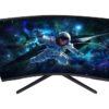 Samsung Odyssey G5 G55C 32" | 2560x1440 QHD VA | 165Hz | 1ms | 1000R Curved | FreeSync Premium | HDR10 | Gaming Monitor - 10