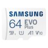 Samsung EVO Plus | MicroSDXC | 64GB | Class 10 | UHS-I U3 - 0