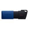Kingston DataTraveler Exodia M | 64GB USB-A 3.2 Flash Drive | Zwart/Blauw - 0