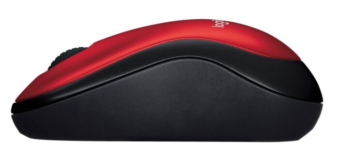 Logitech M185 | Draadloze Muis | Links- en Rechtshandig | RF | 1000 DPI | Zwart/Rood - 3 Logitech M185 | Draadloze Muis | Links- en Rechtshandig | RF | 1000 DPI | Zwart/Rood - 3