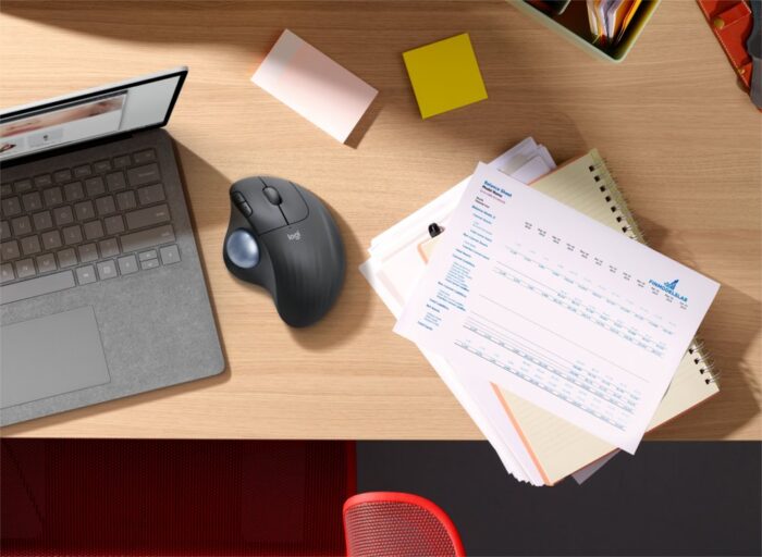 Logitech M575 Ergo Trackball for Business | Ergonomische Draadloze Muis | Rechtshandig | RF + Bluetooth | 2000 DPI | Grafiet - 7 Logitech M575 Ergo Trackball for Business | Ergonomische Draadloze Muis | Rechtshandig | RF + Bluetooth | 2000 DPI | Grafiet - 7