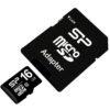 Silicon Power Elite | MicroSDHC | 16GB | Class 10 | UHS-I U1 | Inclusief SD-adapter | Zwart - 2