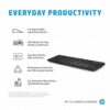 HP 125 | Bedraad Toetsenbord | USB | QWERTY US International | Zwart - 2