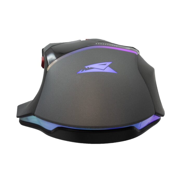 Baracuda MANTA RGB | Bekabelde Gaming Muis | Rechtshandig | USB-A | 12800 DPI | Grijs - 4 Baracuda MANTA RGB | Bekabelde Gaming Muis | Rechtshandig | USB-A | 12800 DPI | Grijs - 4