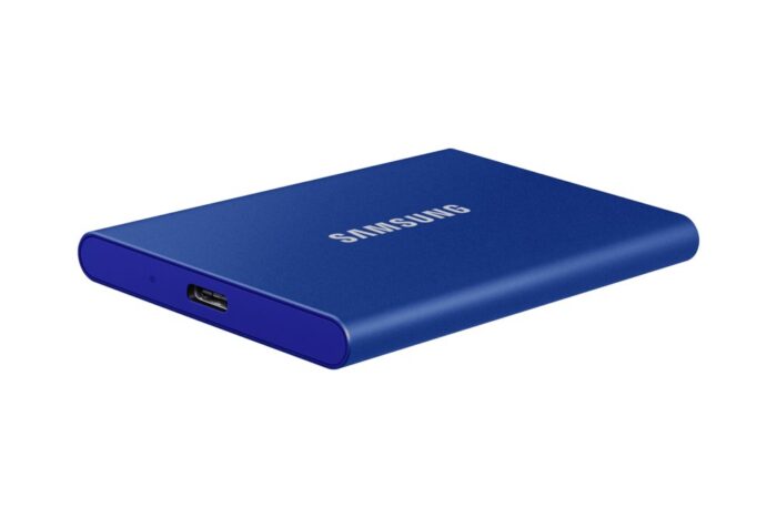 Samsung T7 | Externe SSD | 2TB | USB 3.2 Gen2 | 1.050MB/s Lezen | 1.000MB/s Schrijven | Blauw - 5 Samsung T7 | Externe SSD | 2TB | USB 3.2 Gen2 | 1.050MB/s Lezen | 1.000MB/s Schrijven | Blauw - 5